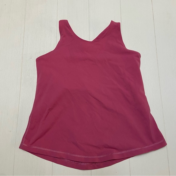 pink lululemon tank top size ten - Picture 2 of 2